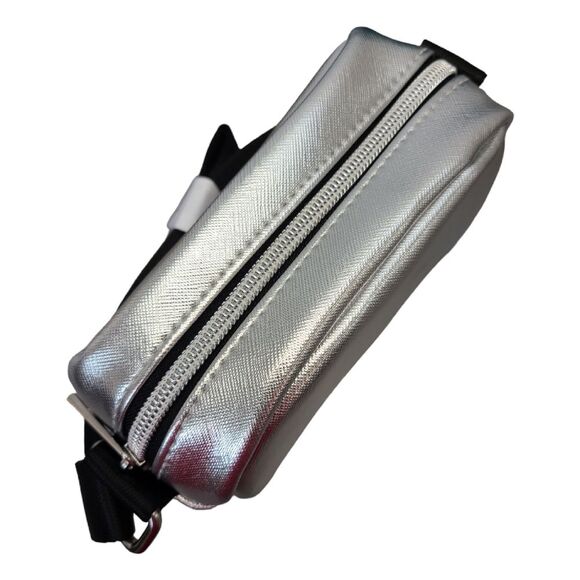 Silver Cybercore Mini Crossbody Bag - Picture 6 of 12